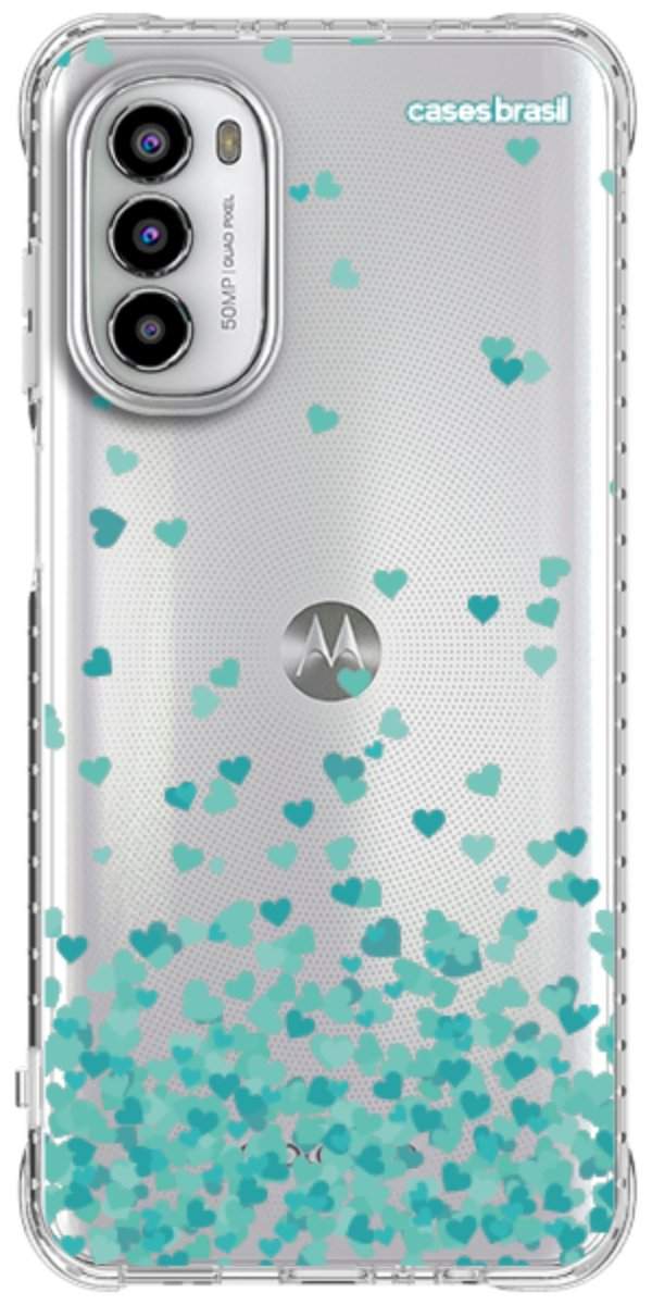 Capinha para Celular Corações Flutuantes Tiffany