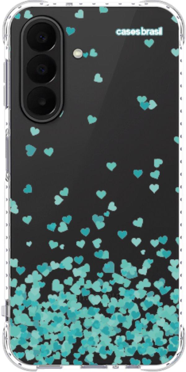 Capinha para Celular Corações Flutuantes Tiffany
