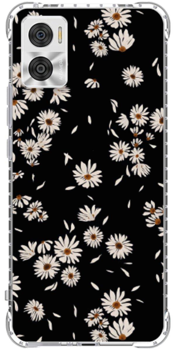 Capinha para Celular Margaridas Black