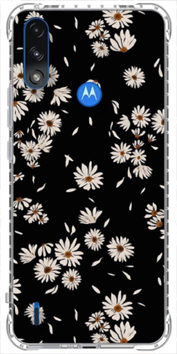 Capinha para Celular Margaridas Black