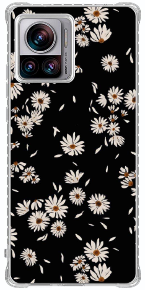 Capinha para Celular Margaridas Black