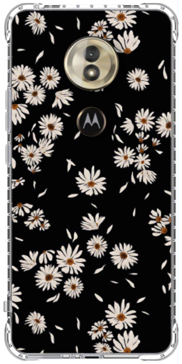 Capinha para Celular Margaridas Black