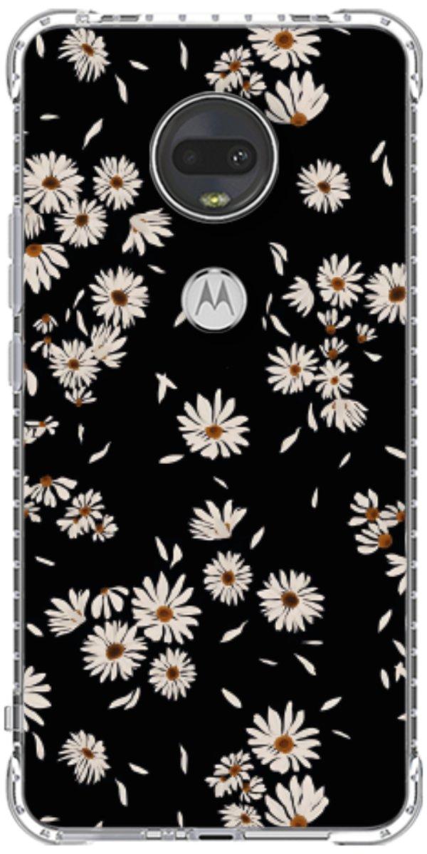Capinha para Celular Margaridas Black