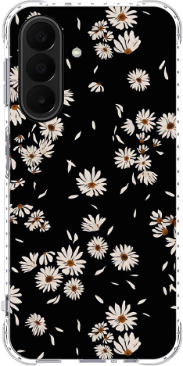 Capinha para Celular Margaridas Black
