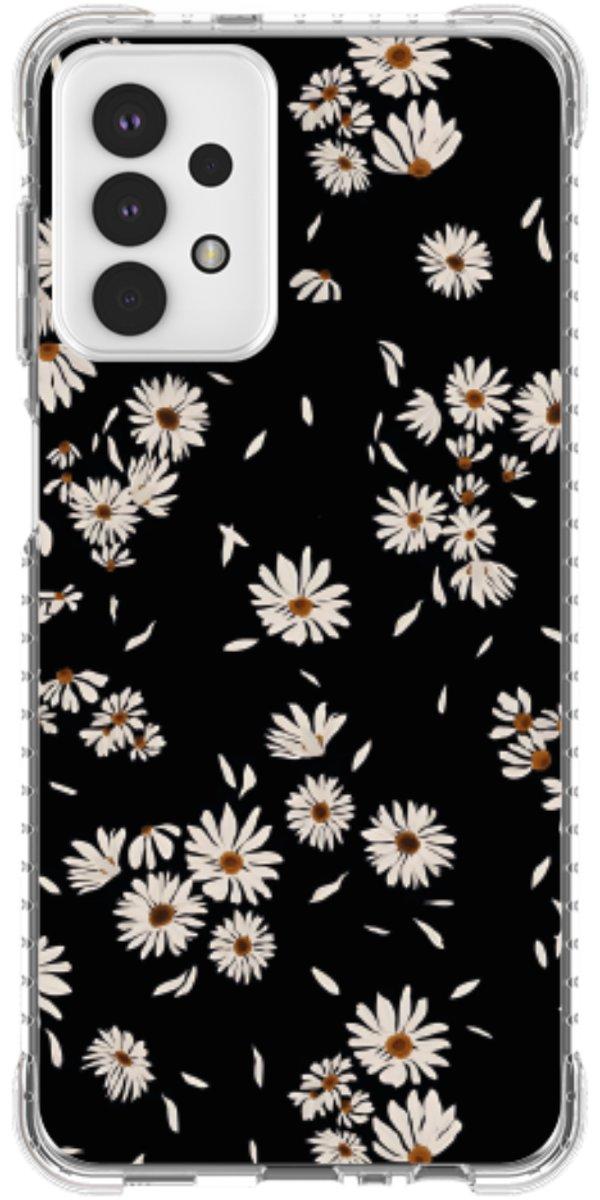Capinha para Celular Margaridas Black