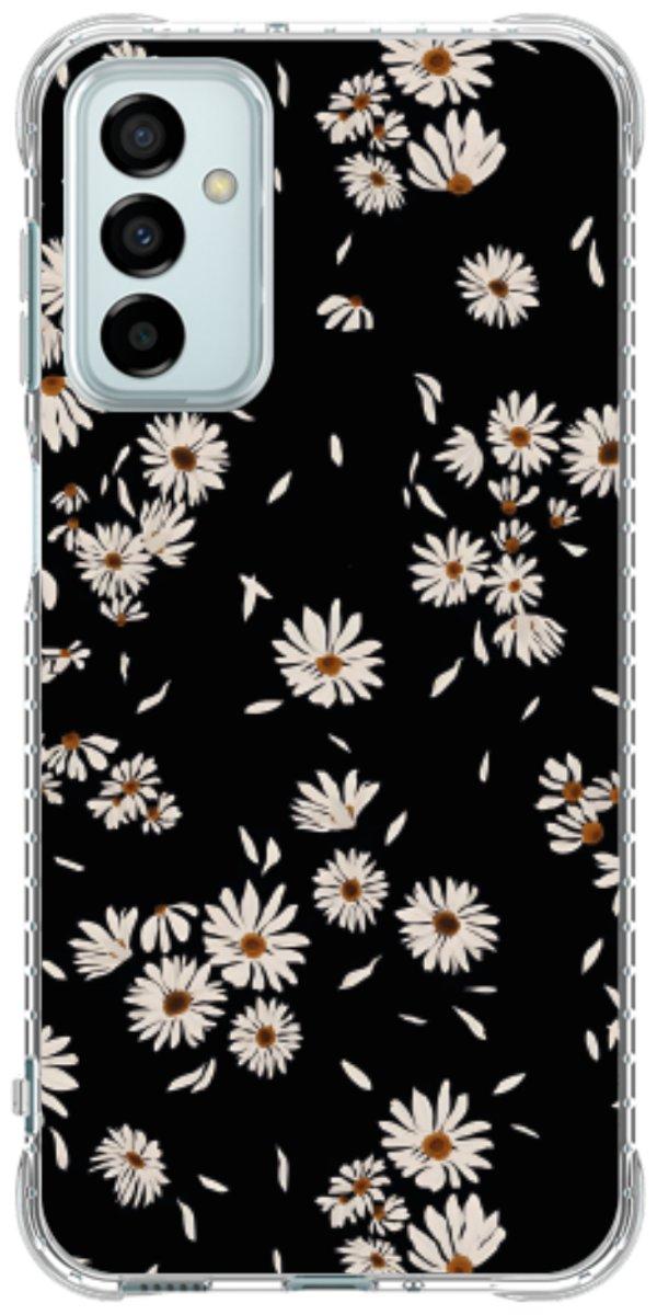 Capinha para Celular Margaridas Black