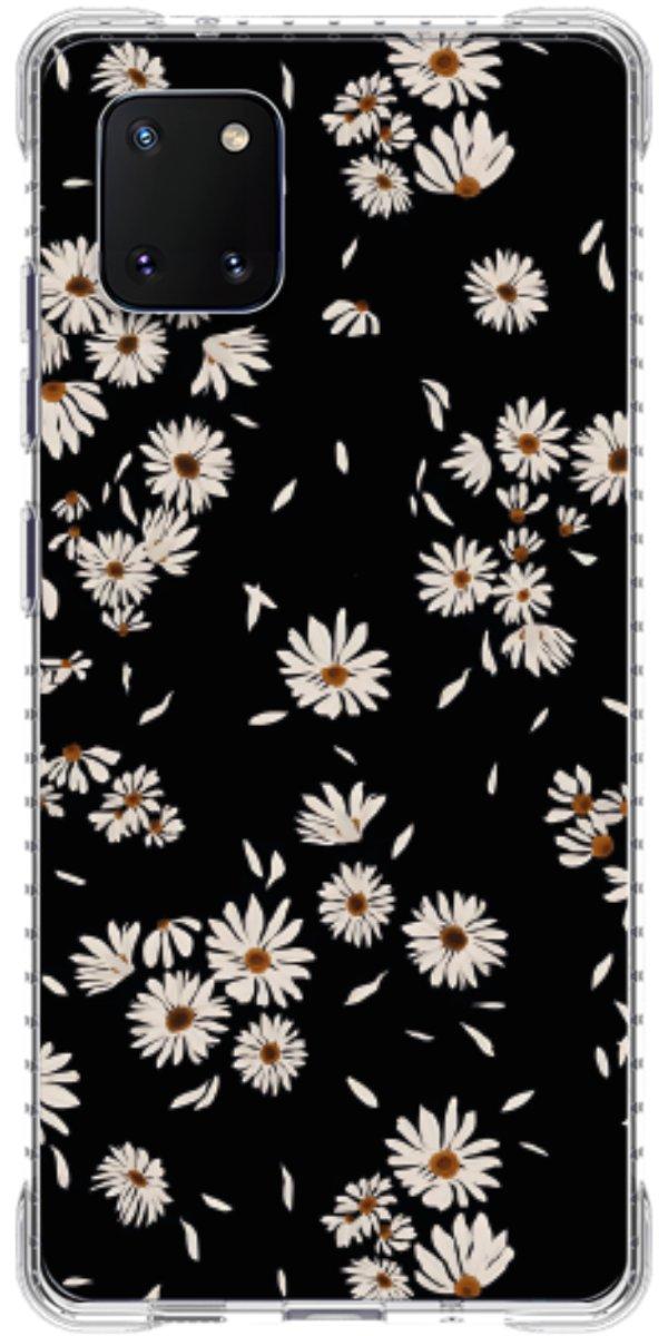 Capinha para Celular Margaridas Black