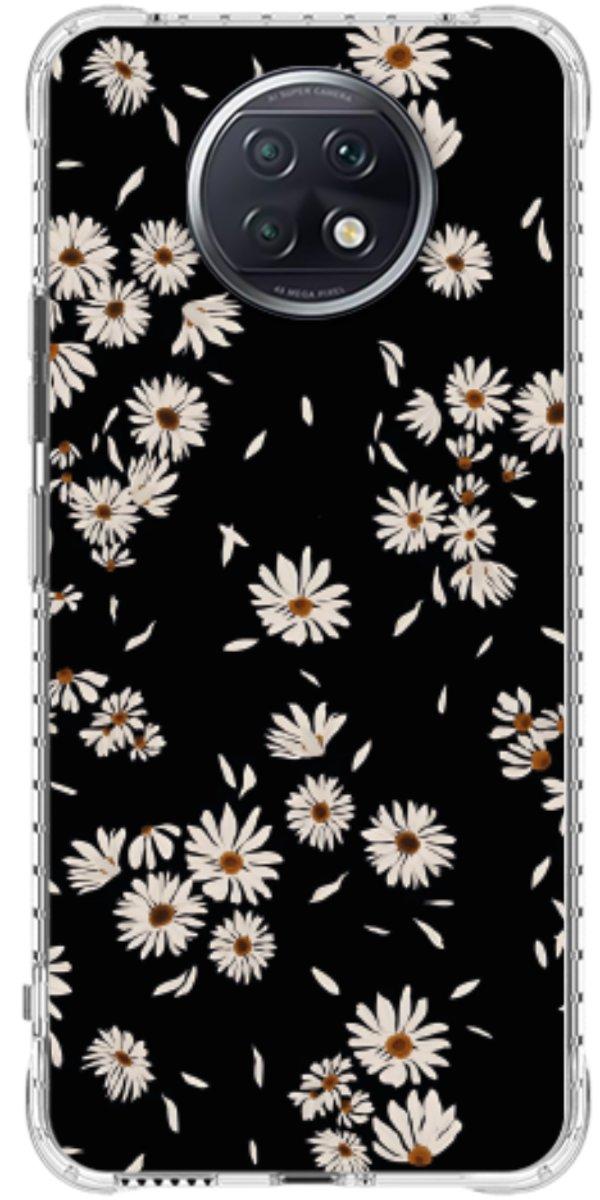 Capinha para Celular Margaridas Black