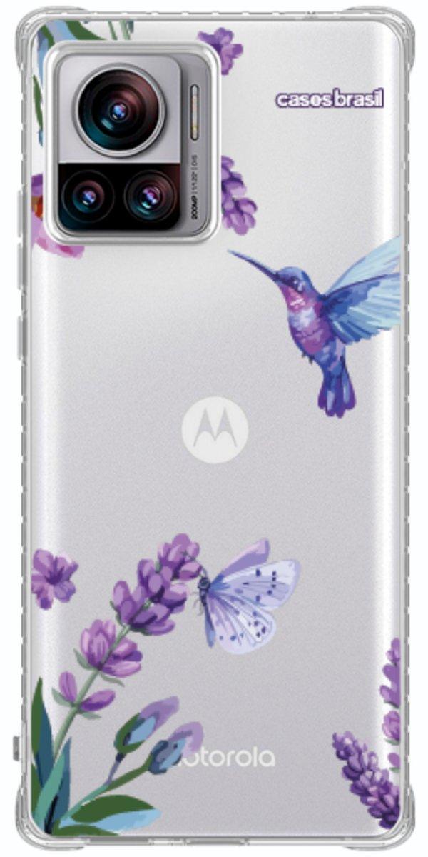 Capinha para Celular Lavanda e Beija-flor