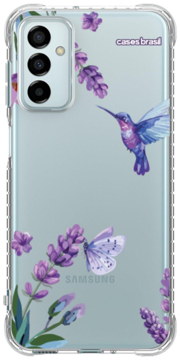 Capinha para Celular Lavanda e Beija-flor