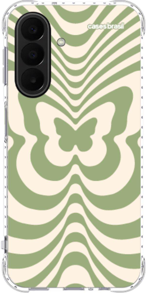 Capinha para Celular Borboleta Retrô Verde