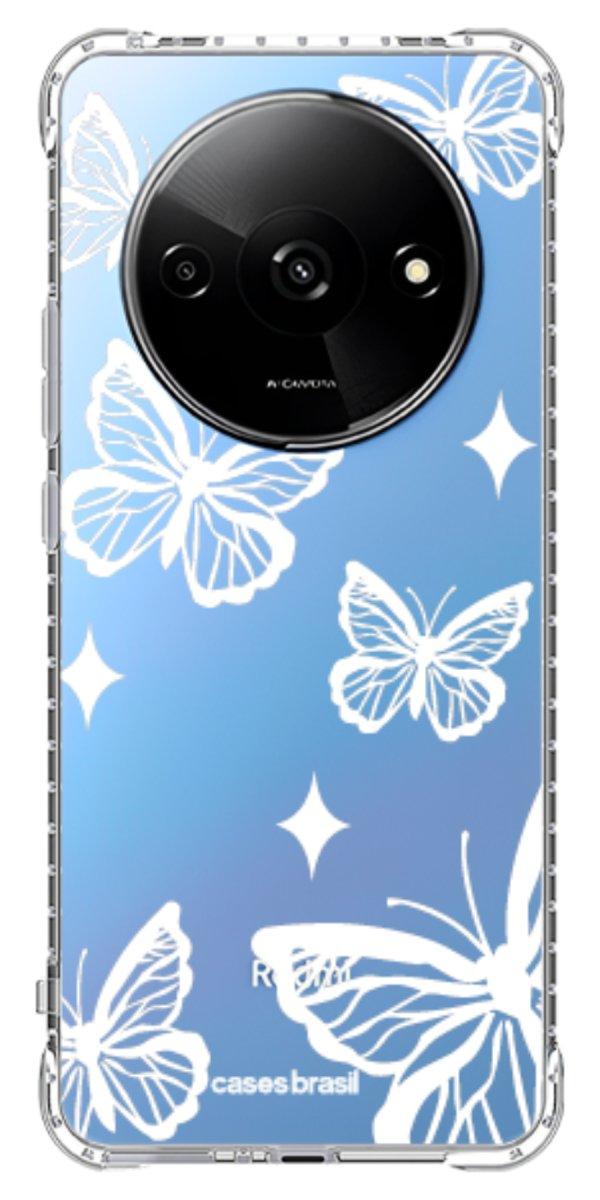 Capinha para Celular Voo de Borboletas