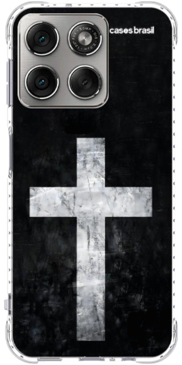 Capinha para Celular Cruz Rústica