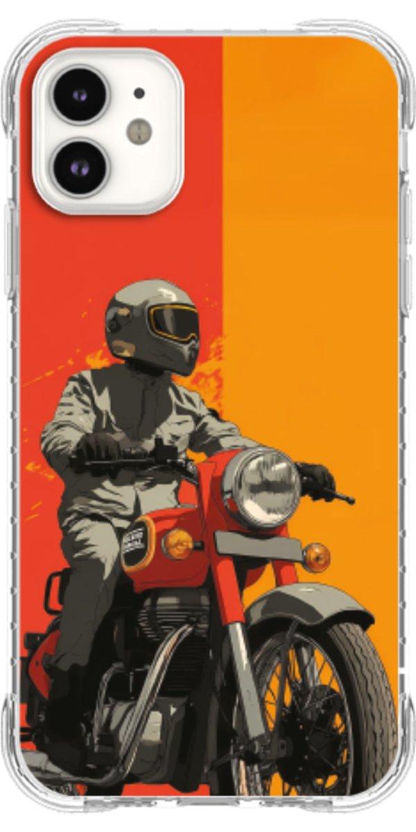 Capinha para Celular Orange Rider