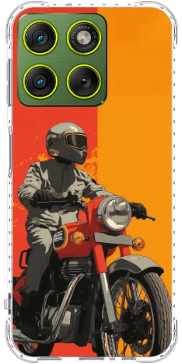 Capinha para Celular Orange Rider