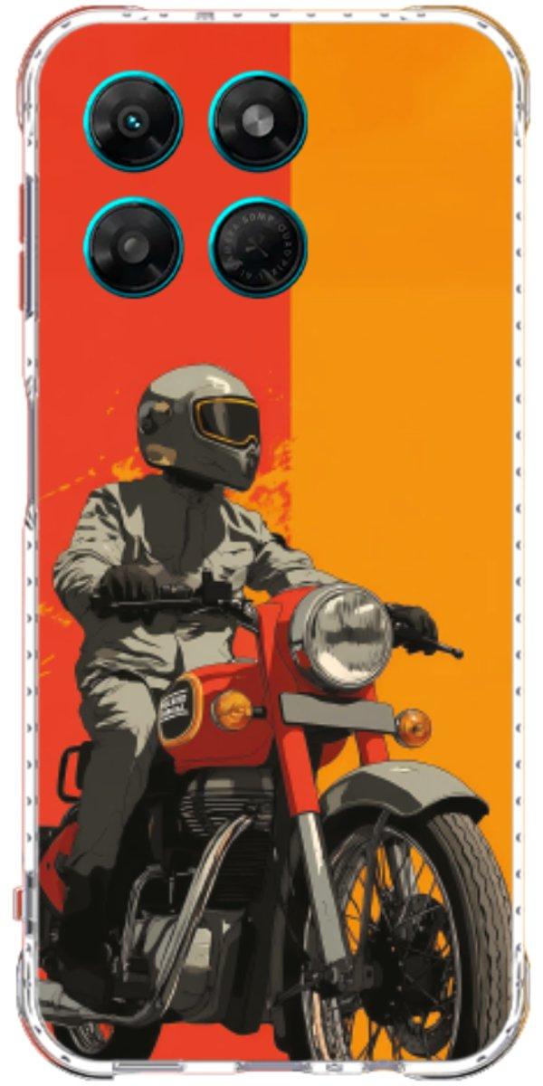 Capinha para Celular Orange Rider