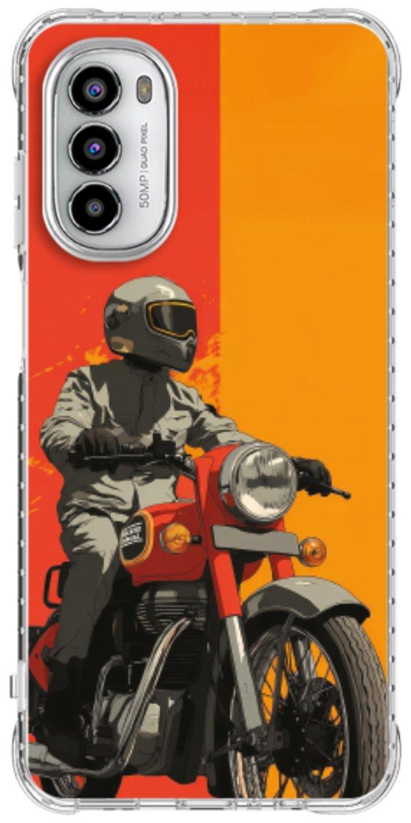 Capinha para Celular Orange Rider