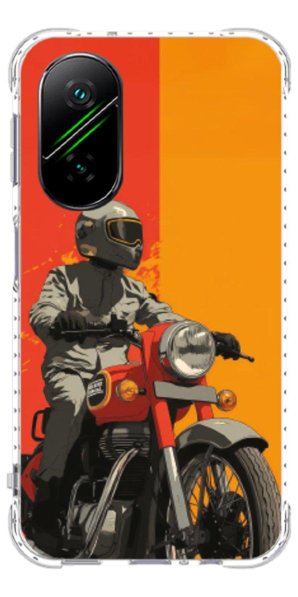 Capinha para Celular Orange Rider
