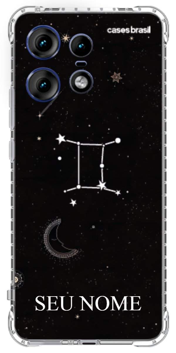 Capinha para Celular Signo Constelação Gêmeos