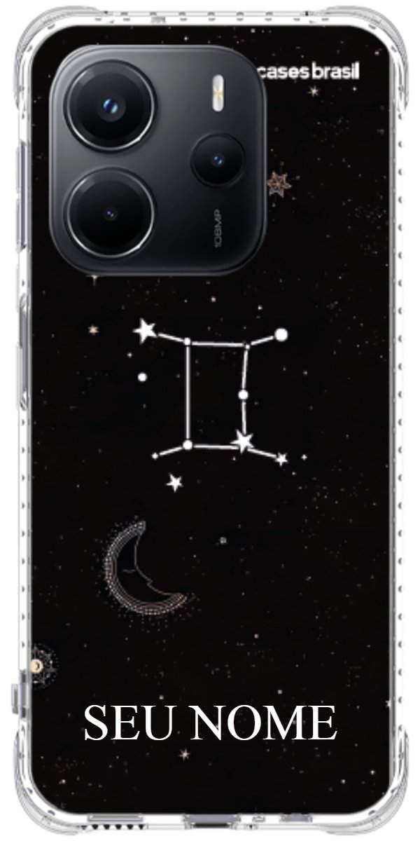Capinha para Celular Signo Constelação Gêmeos