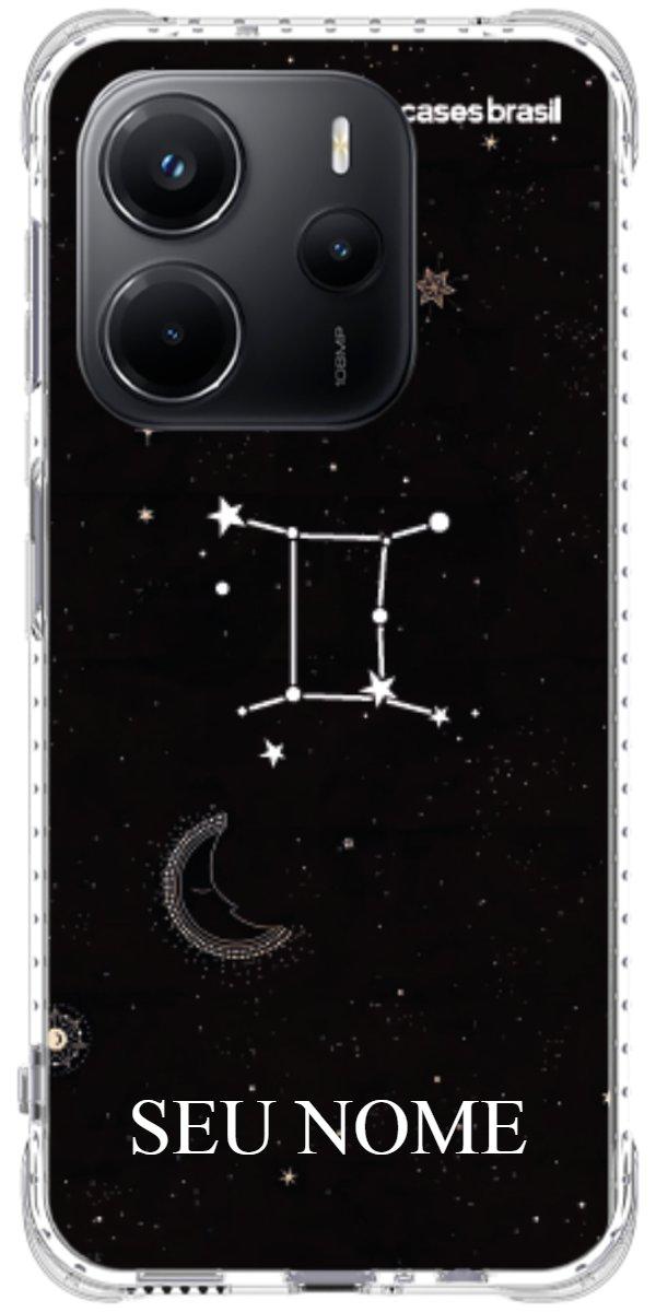 Capinha para Celular Signo Constelação Gêmeos