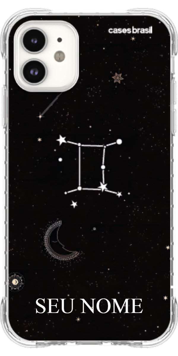 Capinha para Celular Signo Constelação Gêmeos