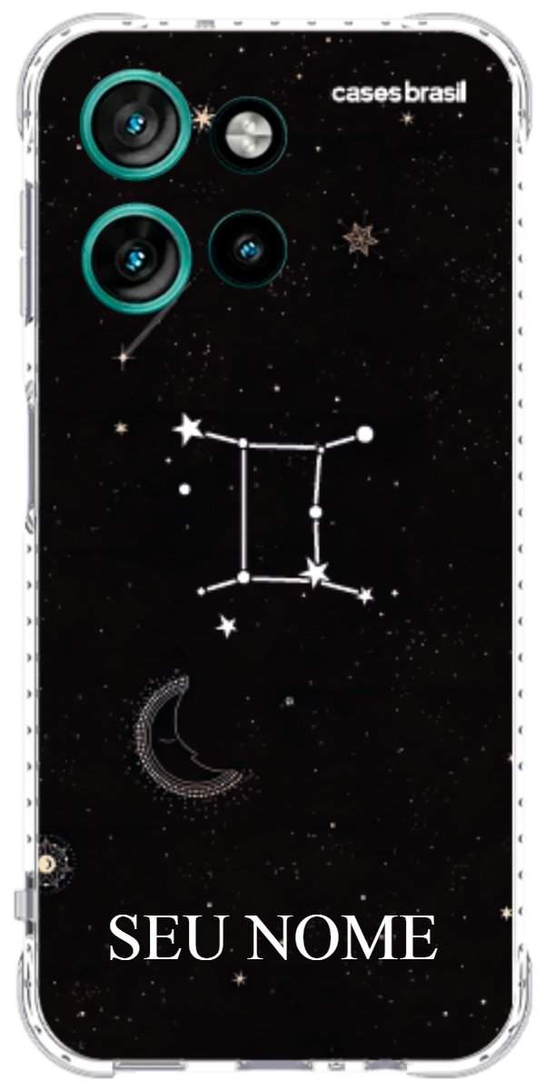 Capinha para Celular Signo Constelação Gêmeos