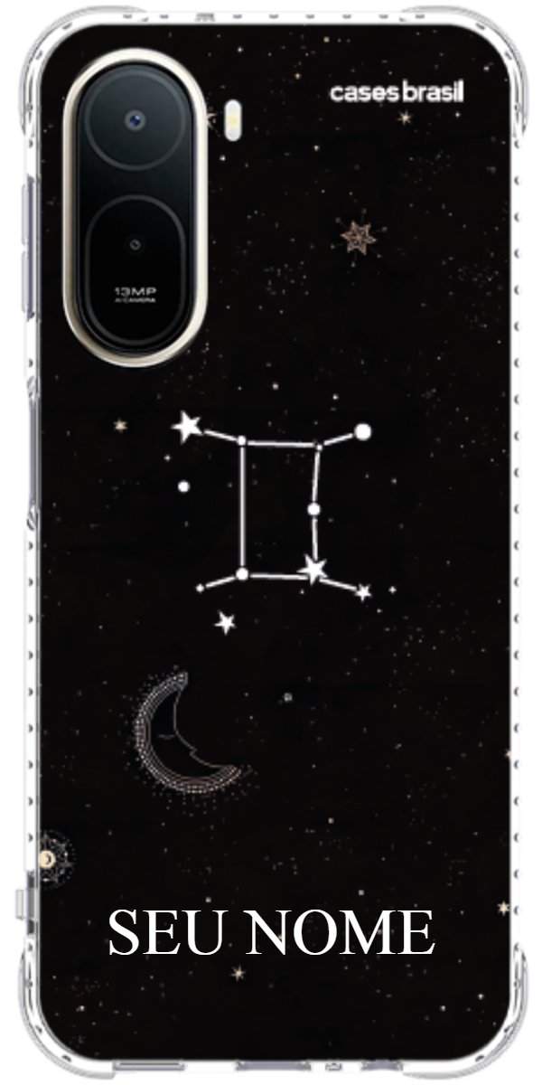 Capinha para Celular Signo Constelação Gêmeos