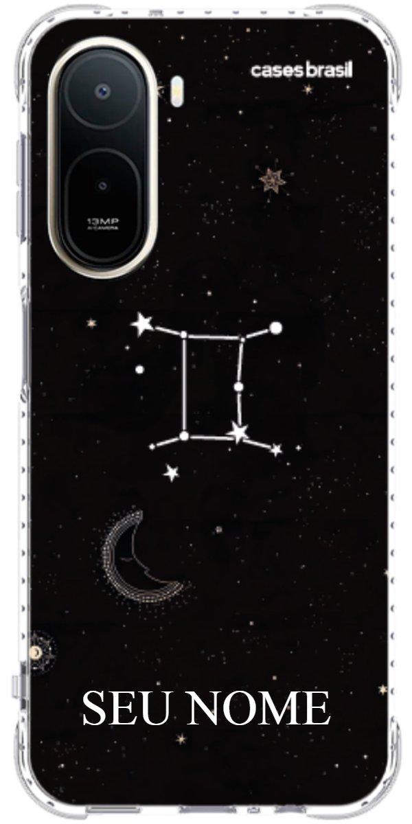 Capinha para Celular Signo Constelação Gêmeos