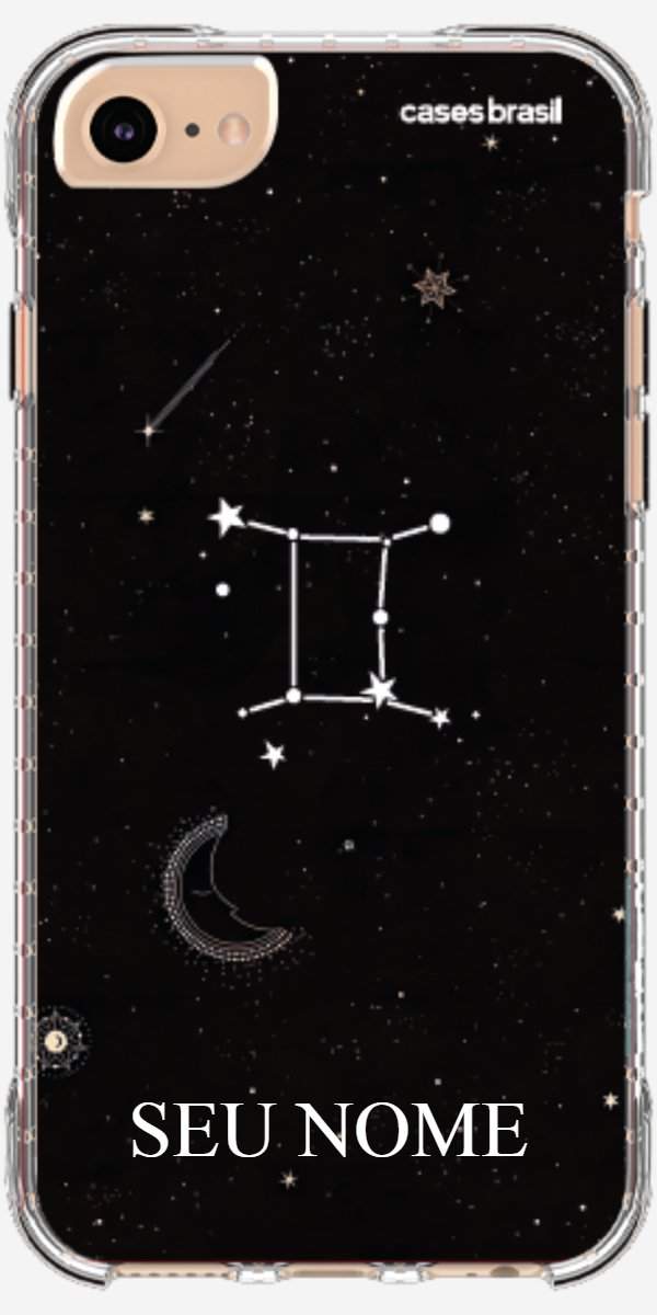 Capinha para Celular Signo Constelação Gêmeos