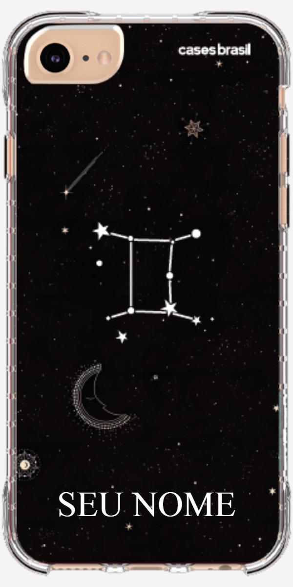 Capinha para Celular Signo Constelação Gêmeos