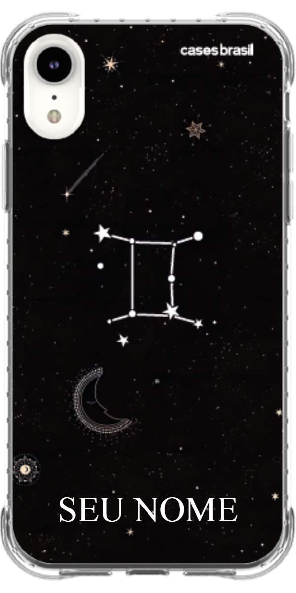 Capinha para Celular Signo Constelação Gêmeos