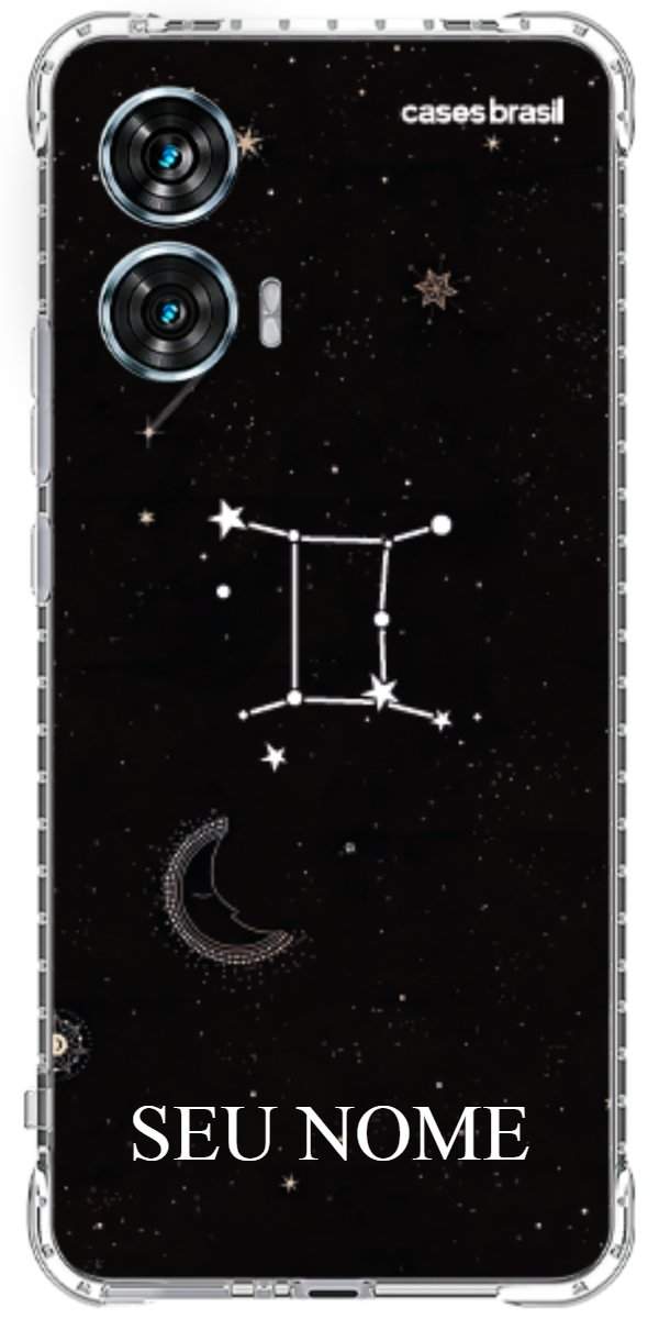 Capinha para Celular Signo Constelação Gêmeos