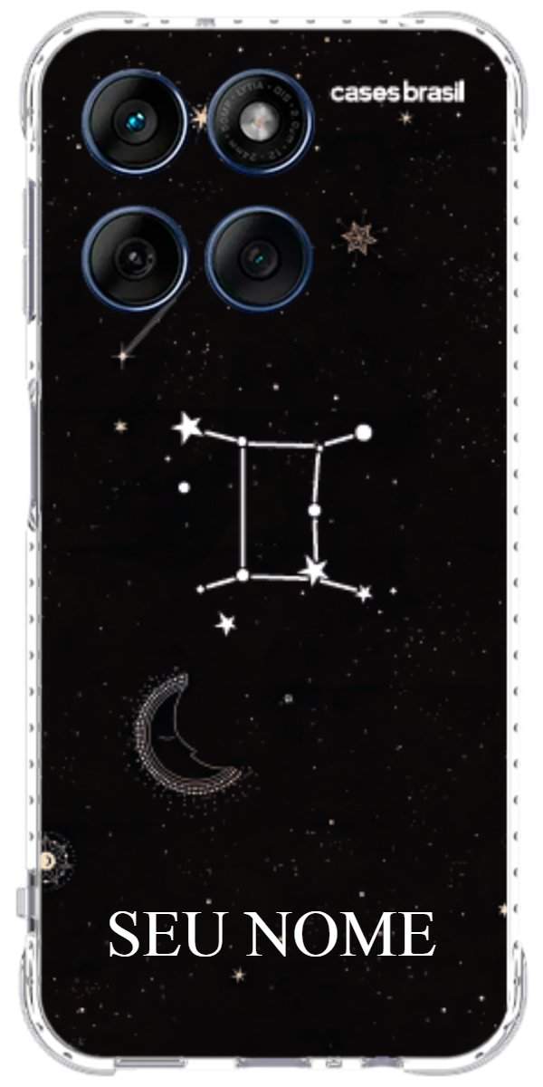 Capinha para Celular Signo Constelação Gêmeos