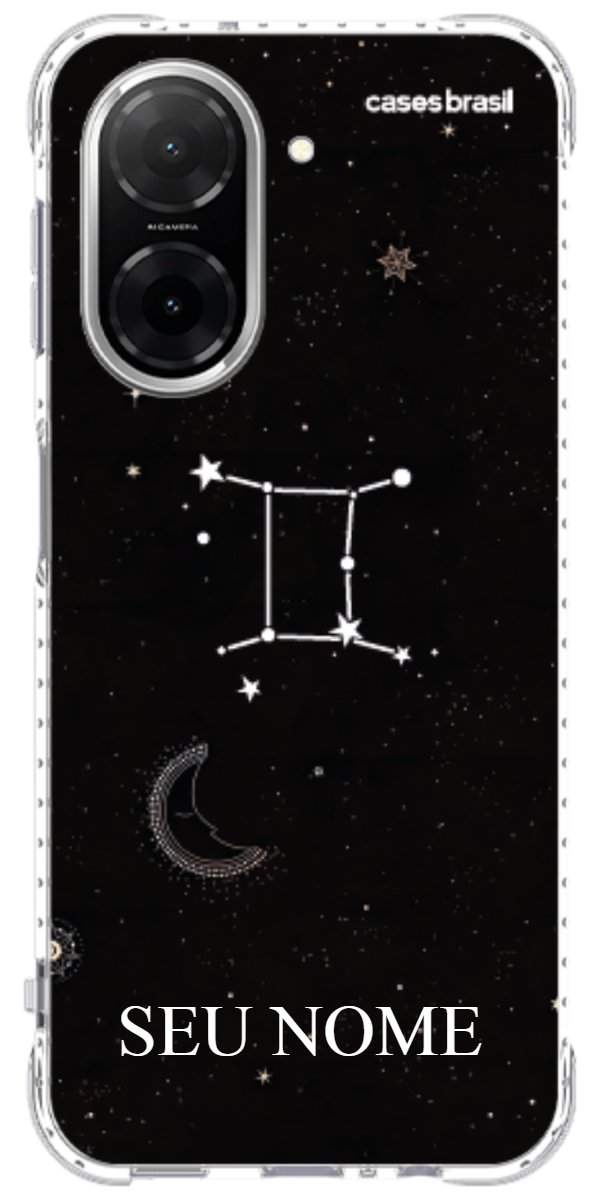Capinha para Celular Signo Constelação Gêmeos