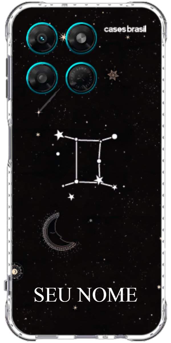 Capinha para Celular Signo Constelação Gêmeos