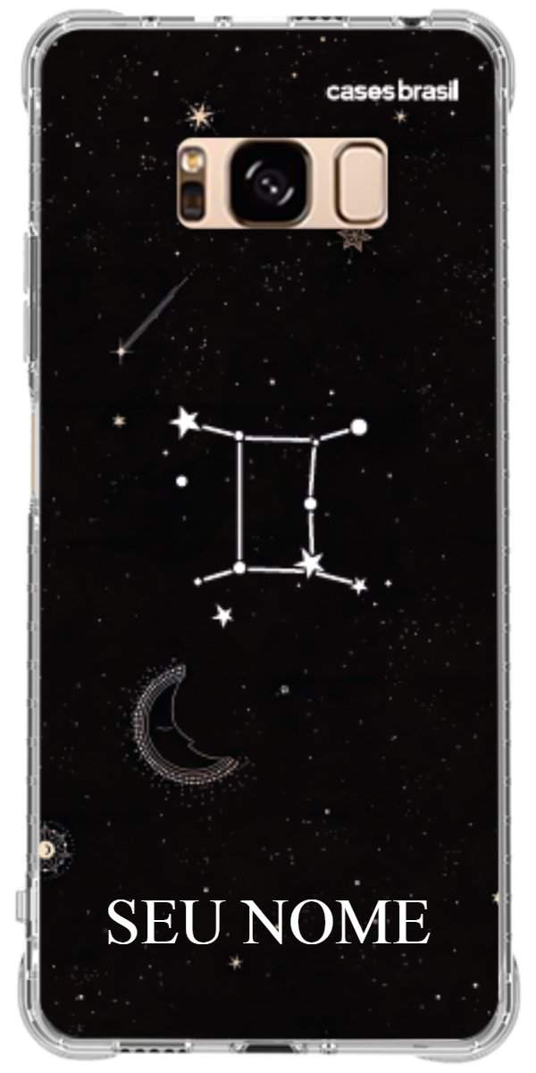 Capinha para Celular Signo Constelação Gêmeos