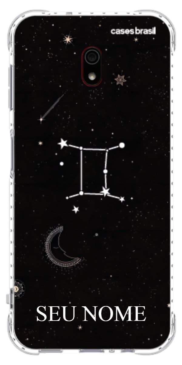 Capinha para Celular Signo Constelação Gêmeos