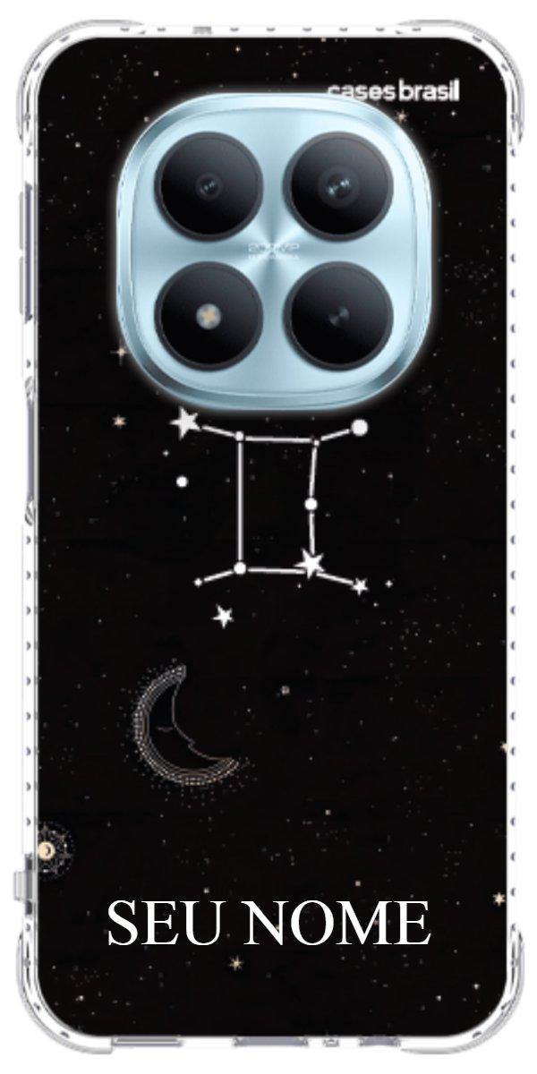 Capinha para Celular Signo Constelação Gêmeos