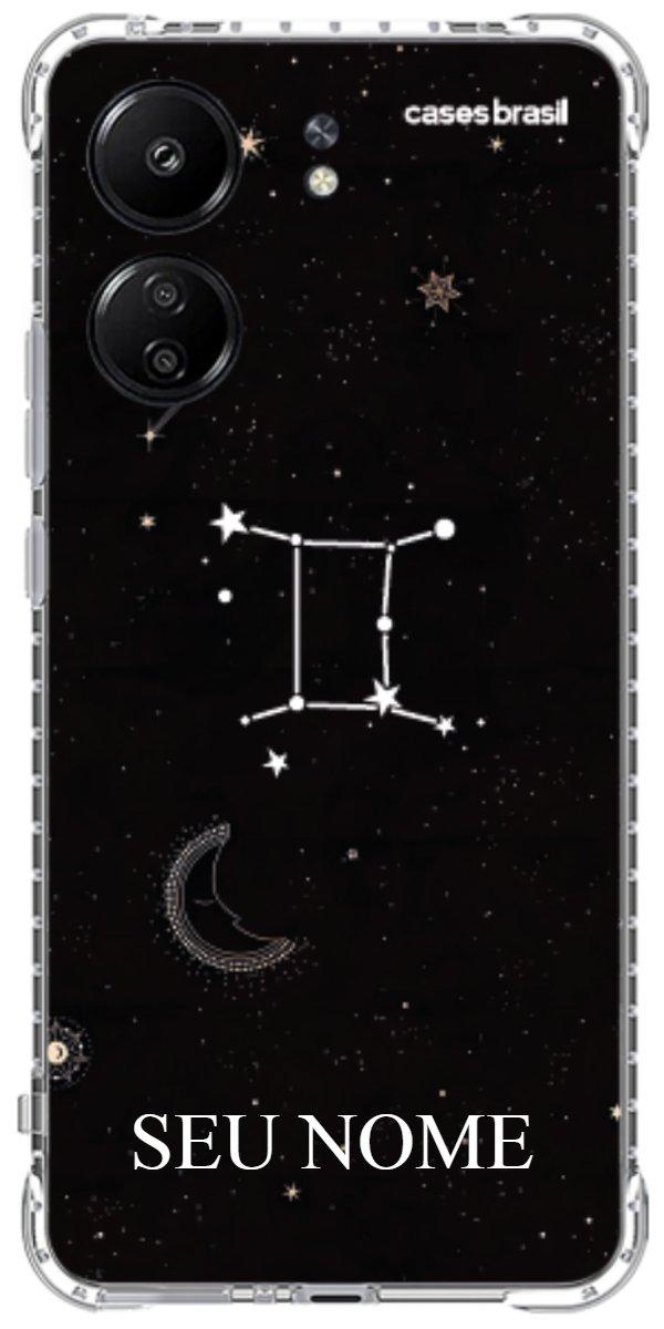 Capinha para Celular Signo Constelação Gêmeos