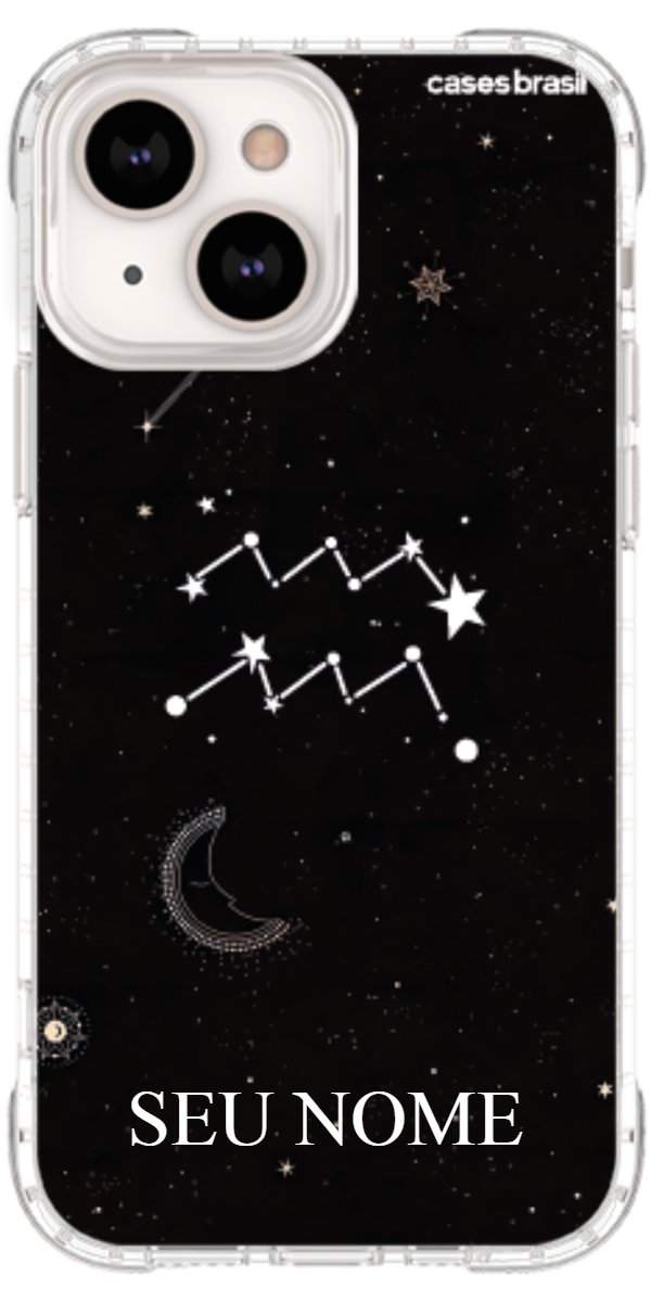 Capinha para Celular Signo Constelação Aquário