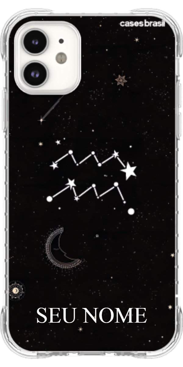 Capinha para Celular Signo Constelação Aquário