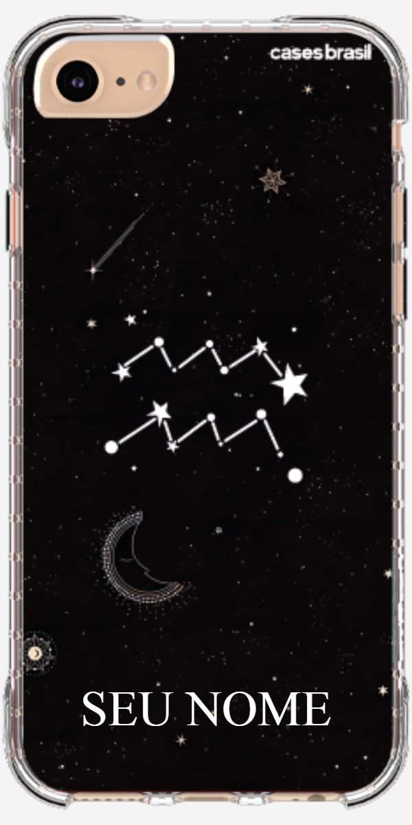 Capinha para Celular Signo Constelação Aquário