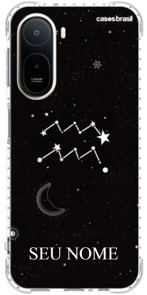 Capinha para Celular Signo Constelação Aquário