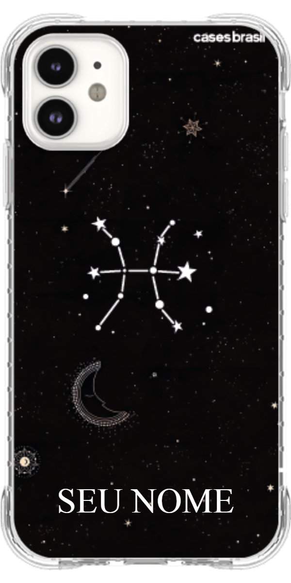 Capinha para Celular Signo Constelação Peixes