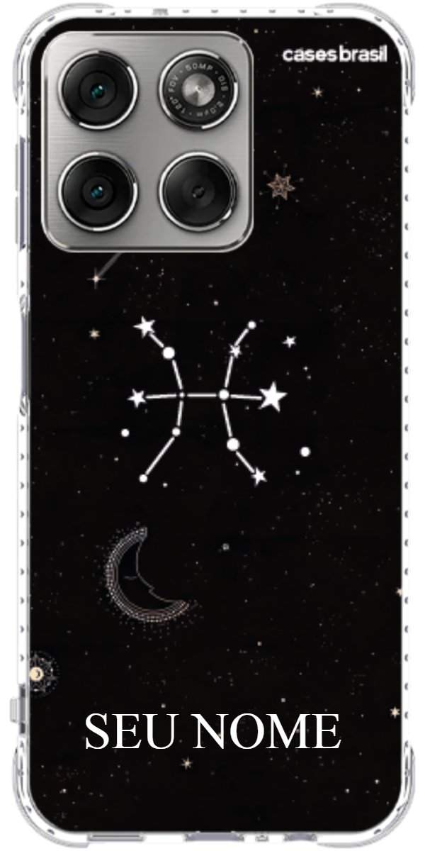 Capinha para Celular Signo Constelação Peixes