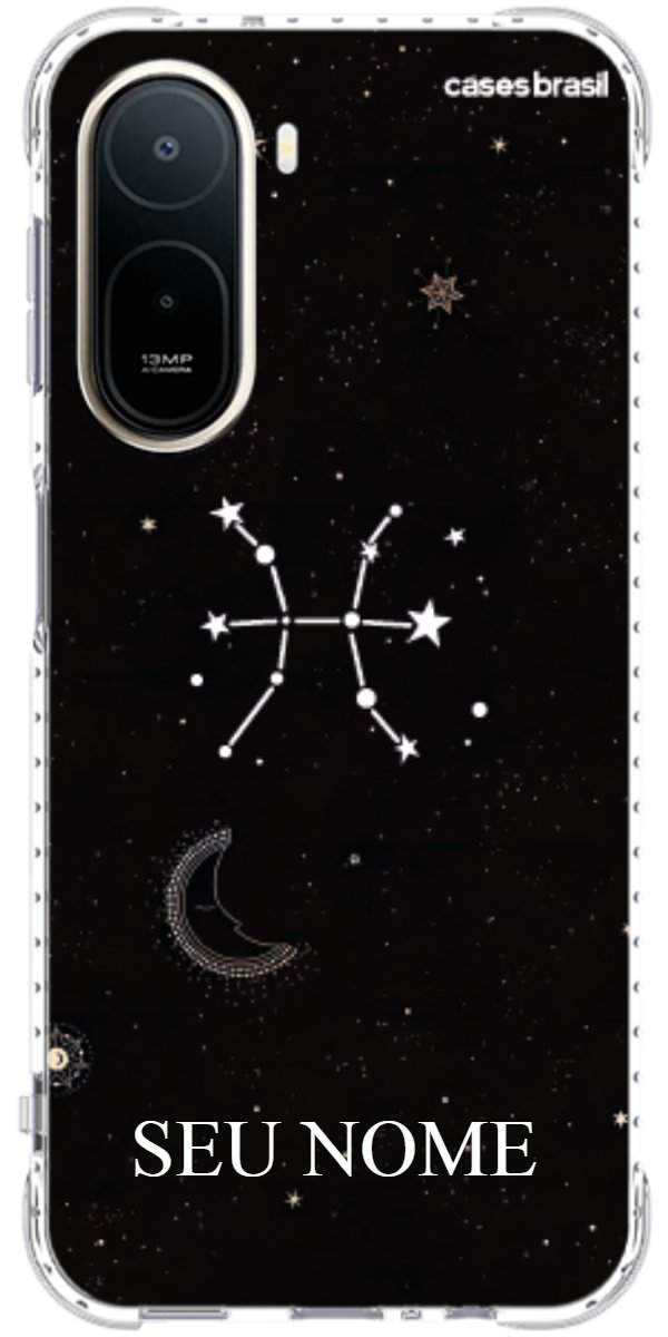Capinha para Celular Signo Constelação Peixes
