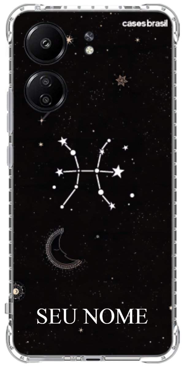 Capinha para Celular Signo Constelação Peixes