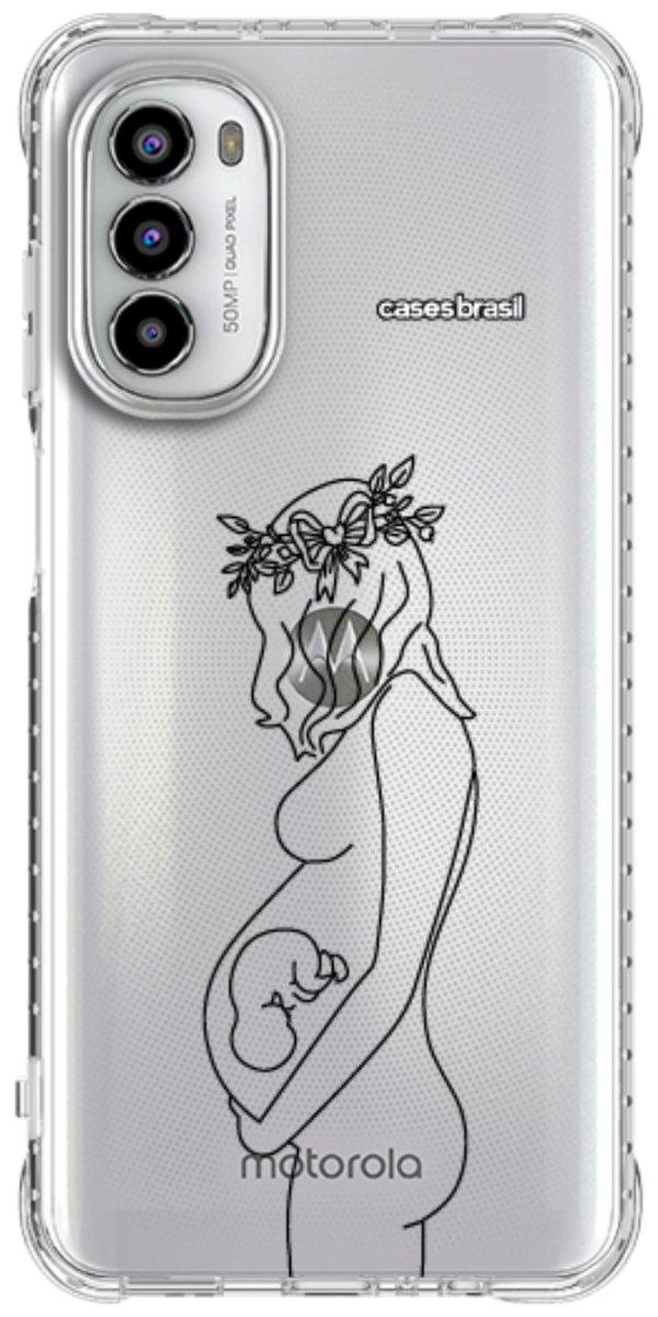 Capinha para Celular Traços de Amor Gestante