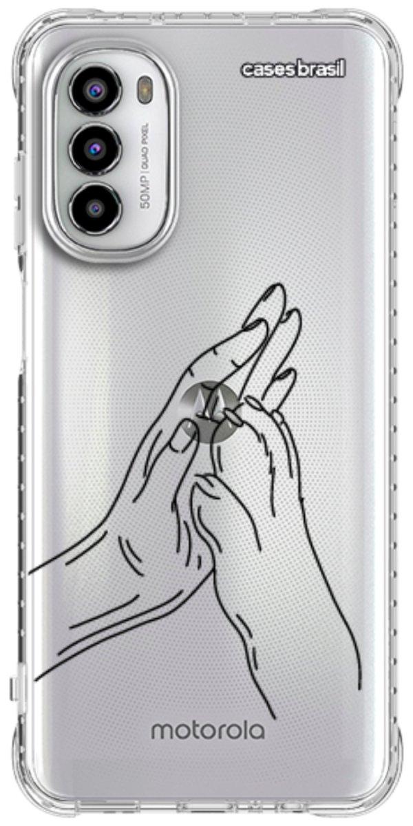 Capinha para Celular Traços de Amor Mãos Unidas